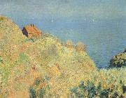 Claude Monet Hut of the Douaniers with Varengeville, oil